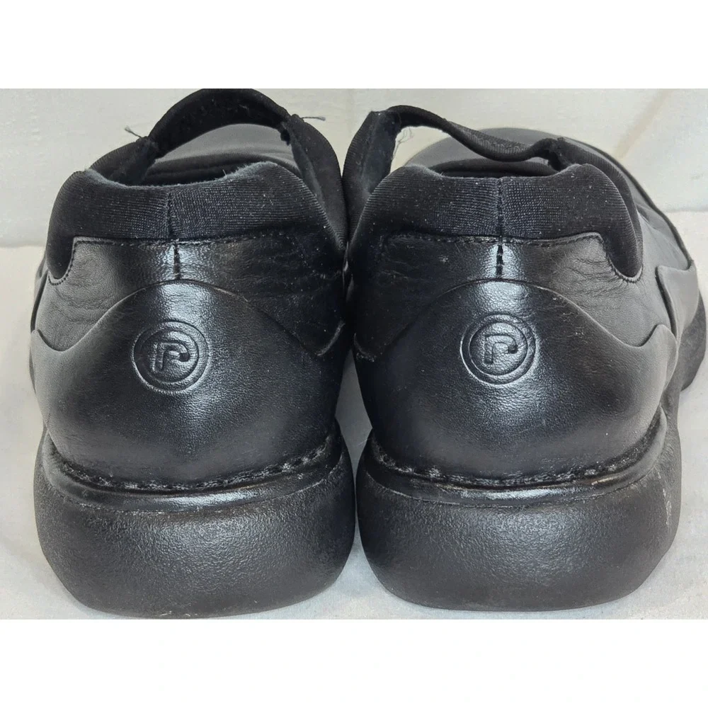Rockport Womens Black Leather Mary Jane Walking Shoes APW20711 Size 6.5‎ M